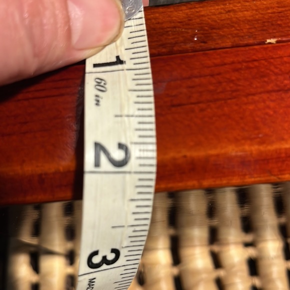 Vintage Lacquer 2 Piece Mother of Pearl Inlaid Box - Picture 8 of 8